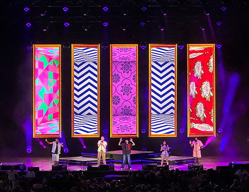 Pentatonix performing on stage